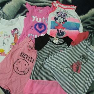 Size 5 girls shirt lot